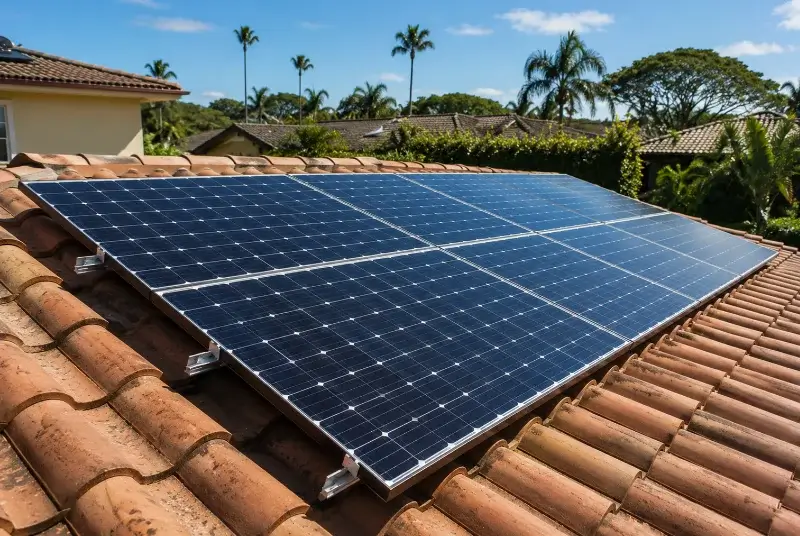 Installation de panneaux solaires à Lembras